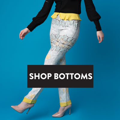 KKristina pants, trousers. Printed pants, fitted pants. Shop Online. High Quality Pants. Designer Pants.
