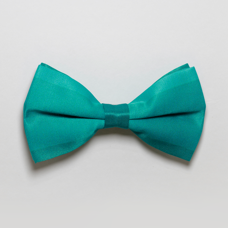 Striped Teal Bowtie